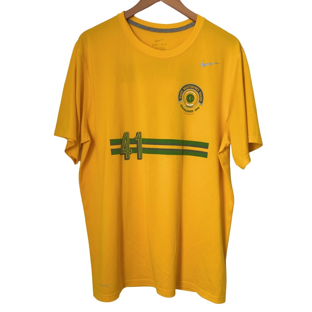 Dave Matthews Band Nike Dri Fit Men’s Size XL Soccer Jersey Shirt